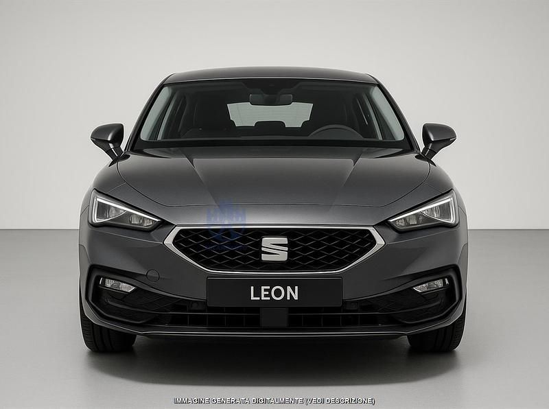 Usata Seat Leon Style 131 CV (96 kW) 2022 Grigio Utilitaria
