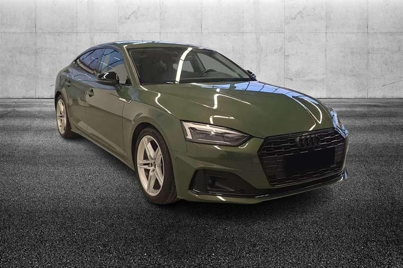Usata Audi A5 Advanced 163 CV (119 kW) 2022 Verde Coupé