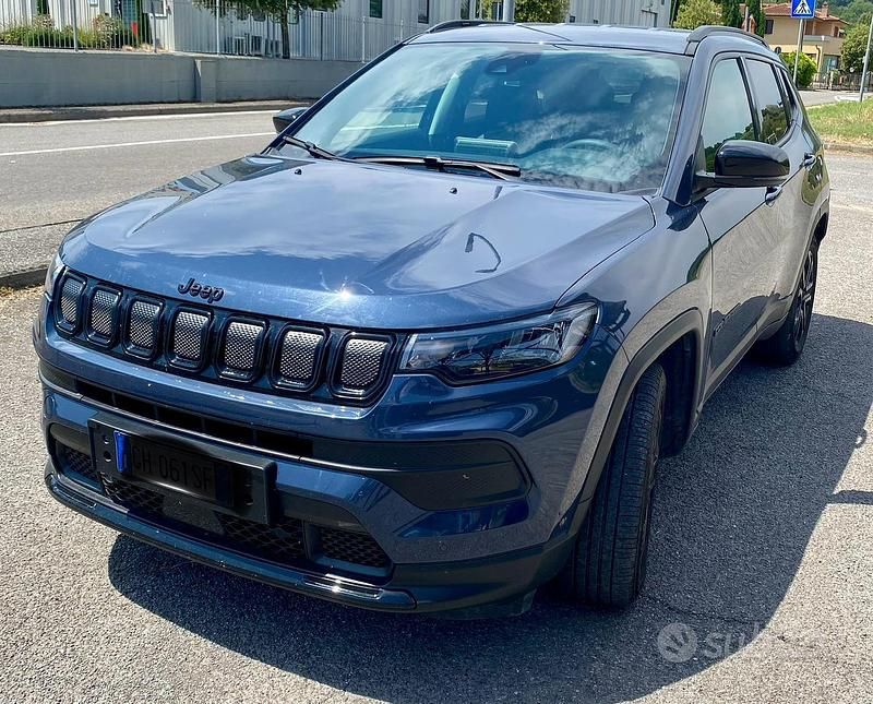 Usata Jeep Compass Night Eagle 131 CV (96 kW) 2022 Blu SUV