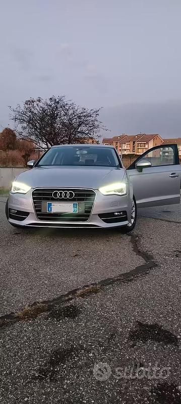 Usata Audi A3 105 CV (77 kW) 2015 Grigio Berlina