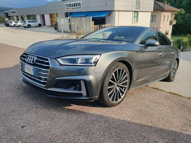 Usata Audi A5 S-Line 190 CV (139 kW) 2017 Grigio Coupé