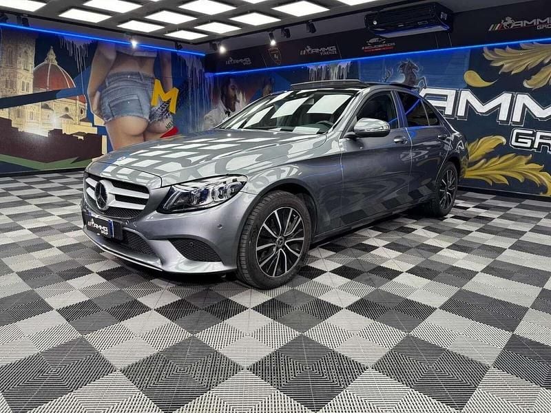 Usata Mercedes C220 194 CV (142 kW) 2018 Grigio Berlina
