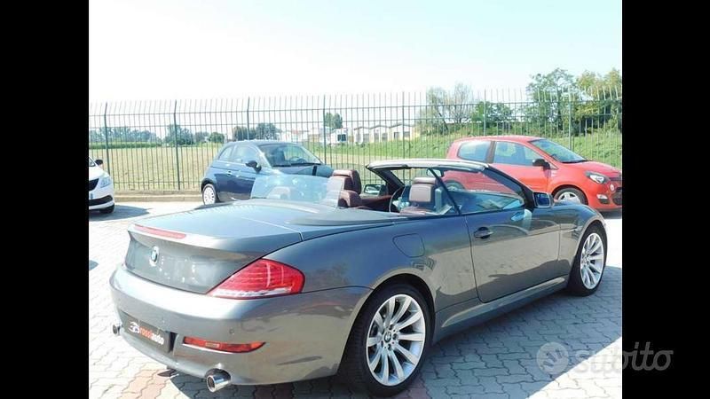 Usata BMW 635 Cabriolet 286 CV (210 kW) 2009 Argento Cabrio