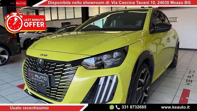 Usata Peugeot 208 GT 101 CV (74 kW) 2024 Giallo agueda Utilitaria