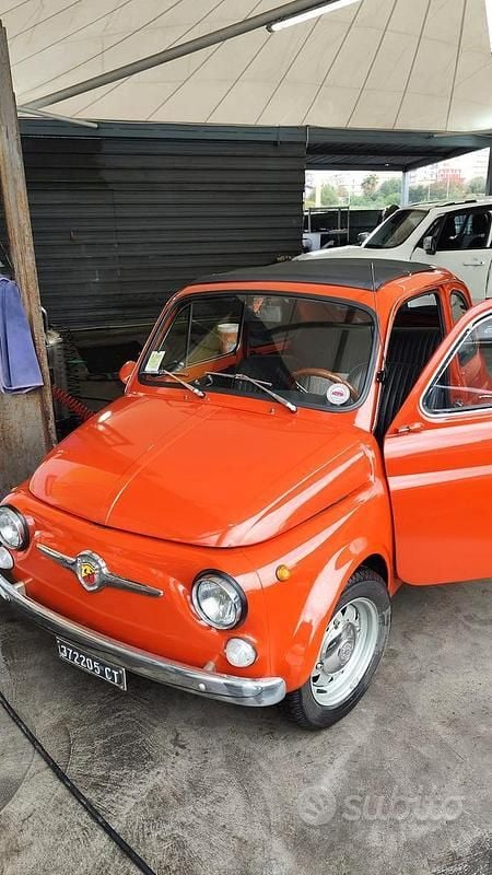 Usata Fiat 500 Abarth 1960 Rosso Berlina
