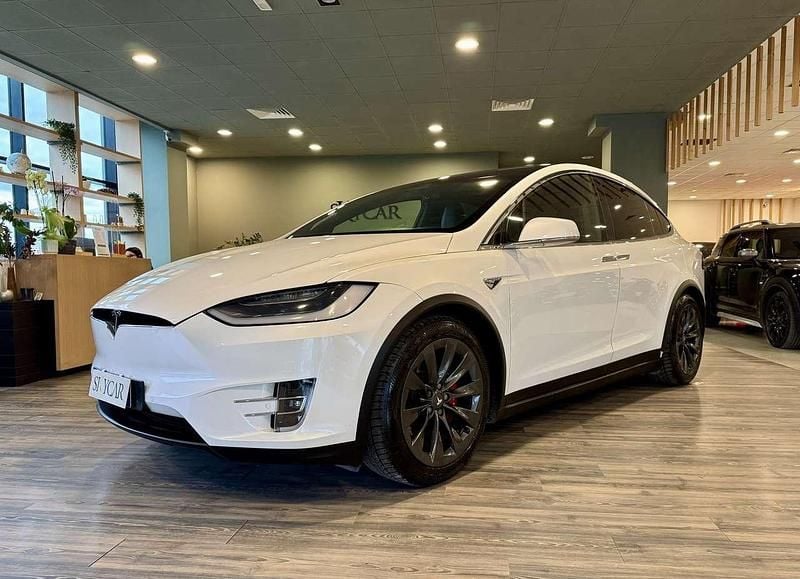 Bianco Usata 2019 Tesla Model X Performance SUV | 34.800 € (Super prezzo) - Immagine 1/3