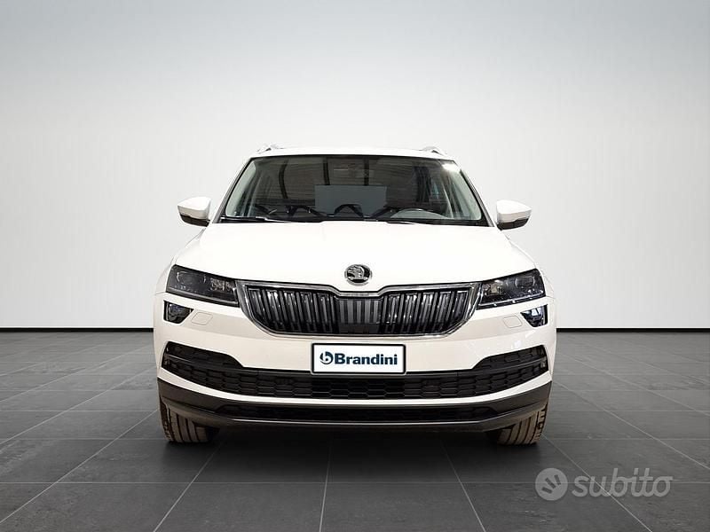 Usata Skoda Karoq Style 116 CV (85 kW) 2019 Bianco SUV