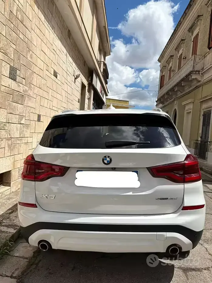 Usata BMW X3 150 CV (110 kW) 2019 Bianco SUV
