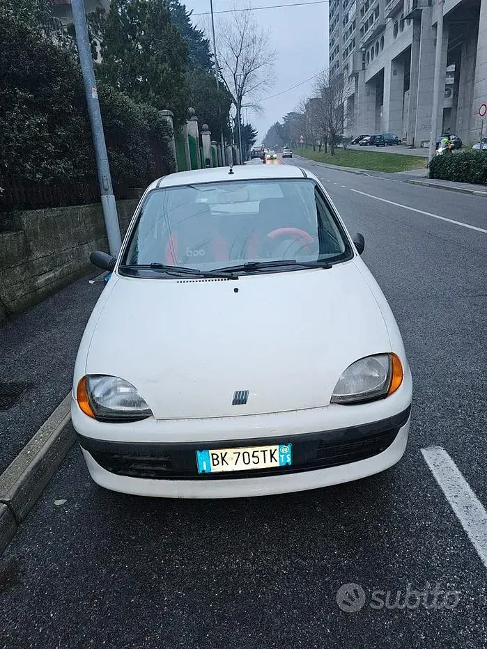 Usata Fiat Seicento 54 CV (39 kW) 2000 Bianco Utilitaria