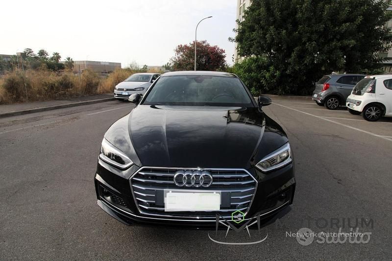 Usata Audi A5 S-Line 190 CV (139 kW) 2019 Grigio Coupé