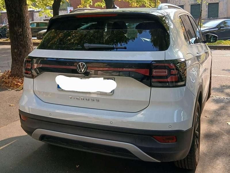 Usata VW T-Cross 95 CV (69 kW) 2023 Bianco SUV