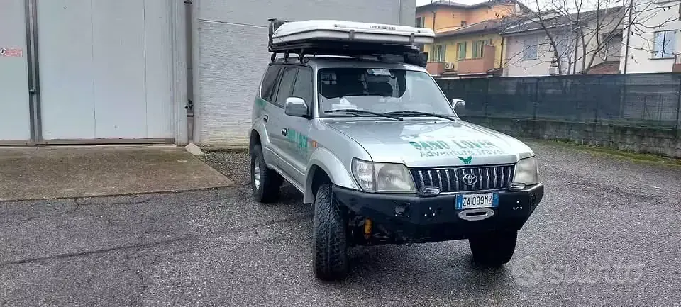 Usata Toyota Land Cruiser 163 CV (119 kW) 2002 Grigio SUV