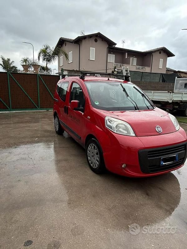 Usata Fiat Qubo Trekking 75 CV (55 kW) 2008 Rosso Monovolume