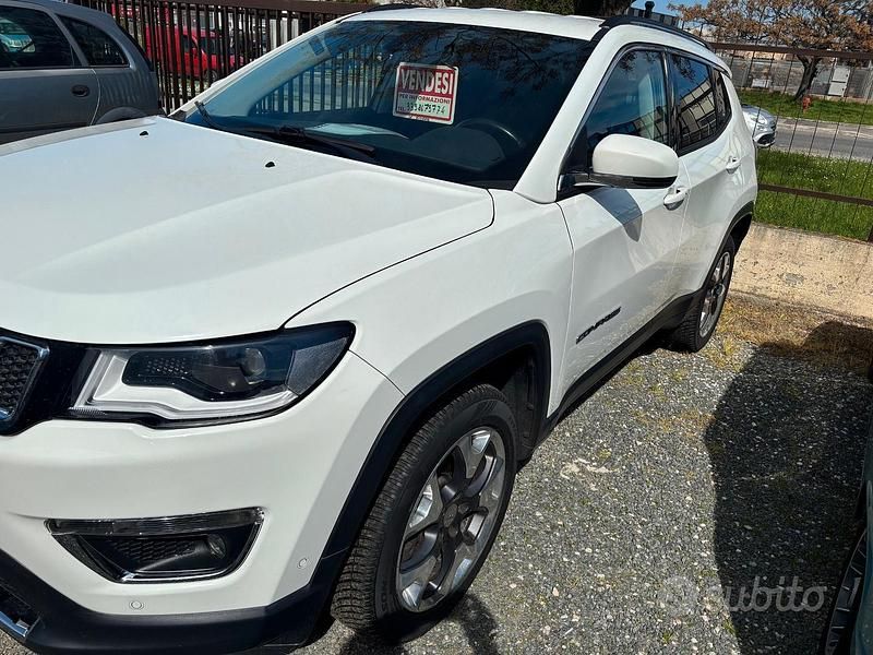 Usata Jeep Compass Limited 140 CV (102 kW) 2019 Bianco SUV