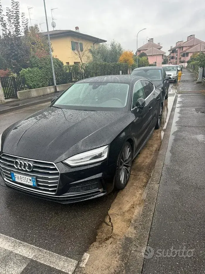 Usata Audi A5 S-Line 190 CV (139 kW) 2017 Nero Coupé