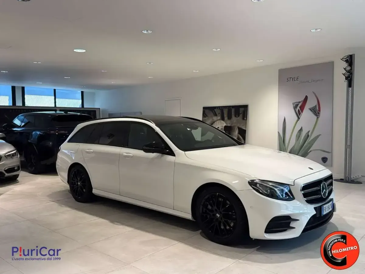 Usata Mercedes E350 258 CV (189 kW) 2017 Bianco Station wagon