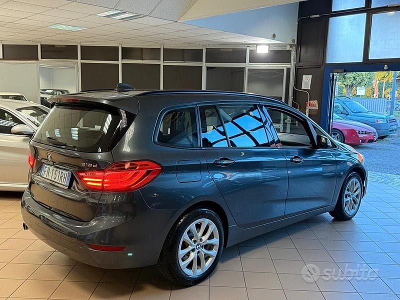 Usata BMW 218 Gran Tourer Luxury Line 150 CV (110 kW) 2018 Grigio Monovolume