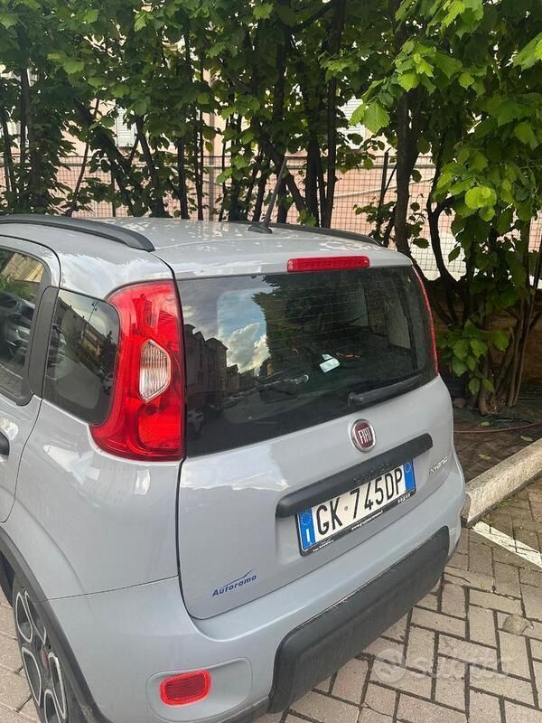 Usata Fiat Panda 70 CV (51 kW) 2022 Grigio Utilitaria