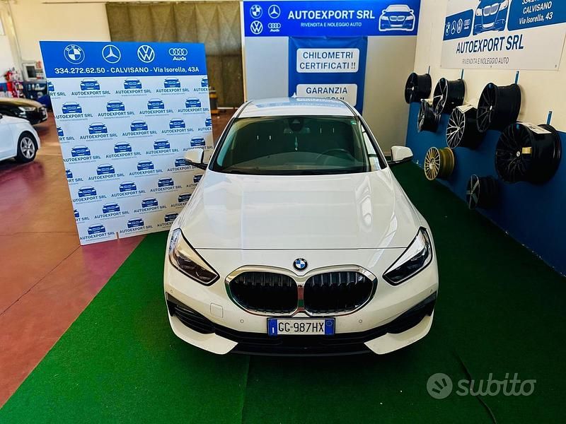 Usata BMW 116 Advantage 116 CV (85 kW) 2021 Bianco Utilitaria