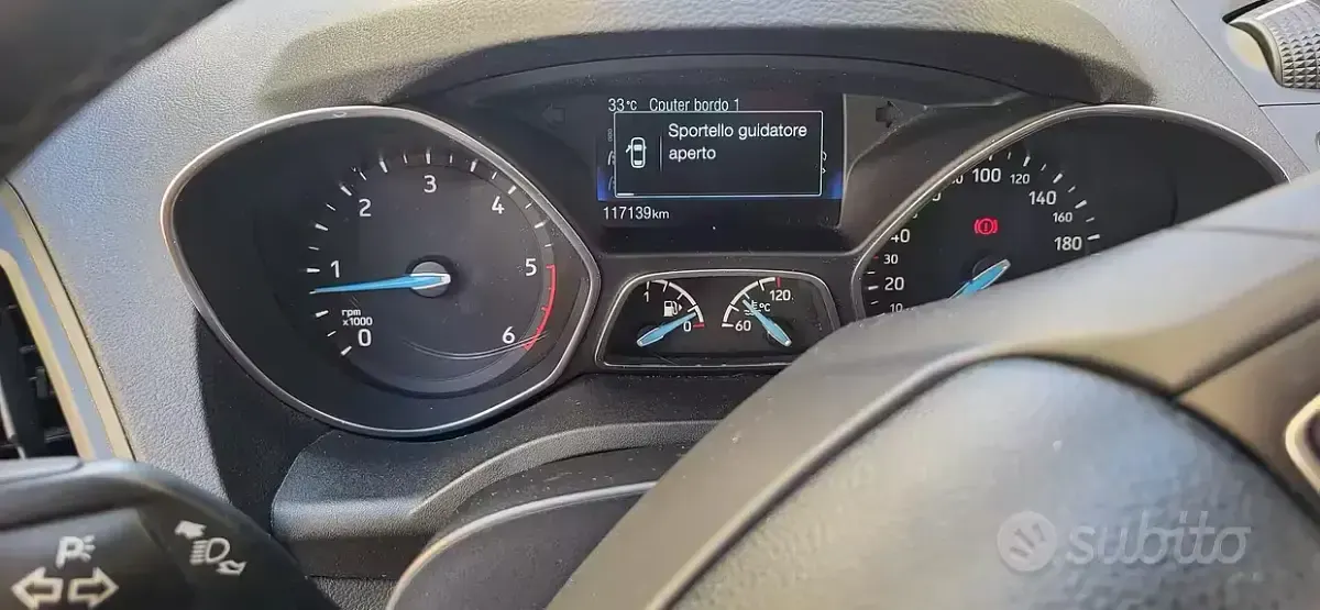 Usata Ford C-MAX 105 CV (77 kW) 2018 Grigio Monovolume