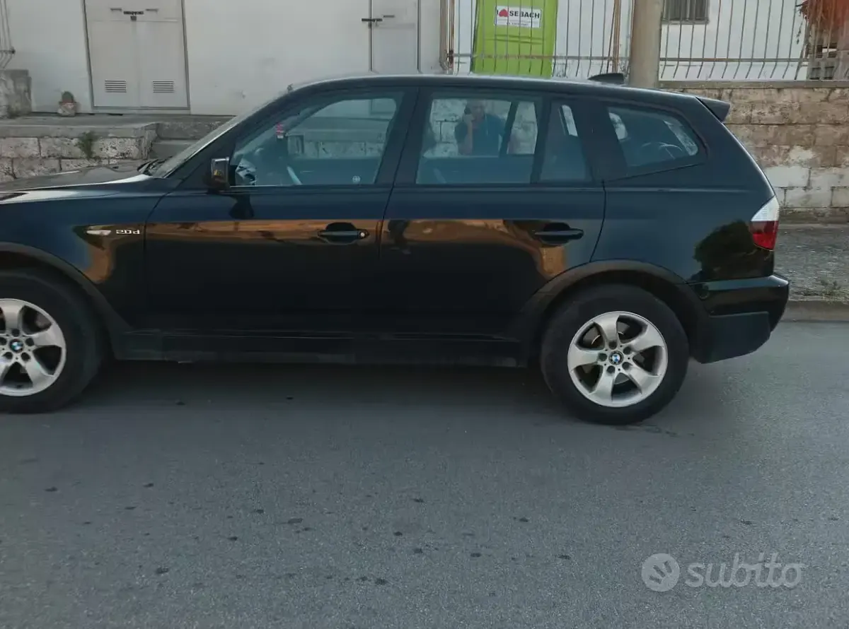 Usata BMW X3 Efficient Dynamics 177 CV (130 kW) 2008 Nero SUV