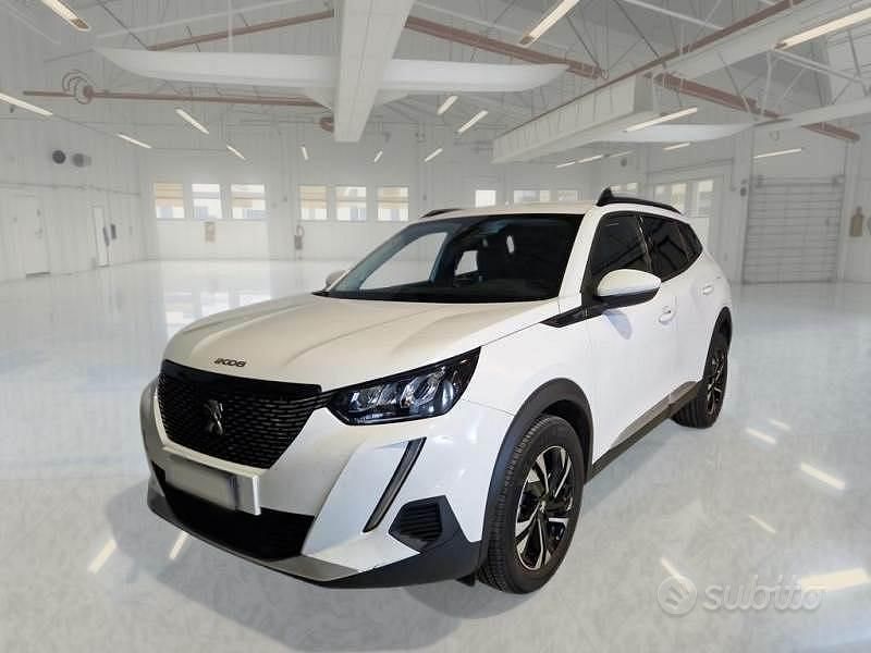 Bianco Usata 2021 Peugeot 2008 Allure SUV | 19.200 € (Buon prezzo) - Immagine 1/4