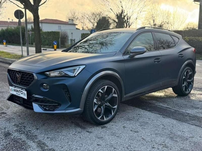Usata Cupra Formentor 150 CV (110 kW) 2022 Blu SUV