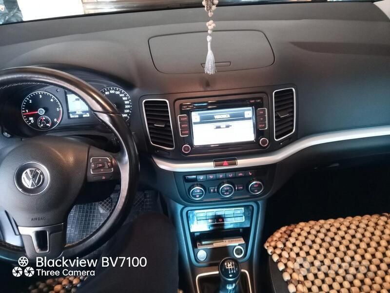 Usata VW Sharan 177 CV (130 kW) 2014 Nero Monovolume