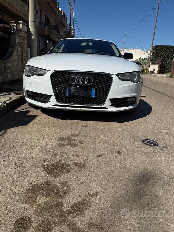 Usata Audi A5 Sportback S-Line 177 CV (130 kW) 2012 Bianco Utilitaria