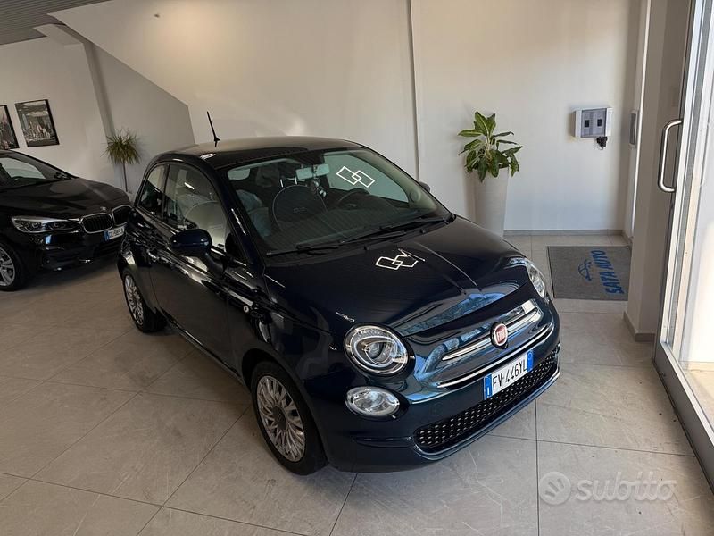 Usata Fiat 500 Lounge 69 CV (50 kW) 2020 Blu Berlina