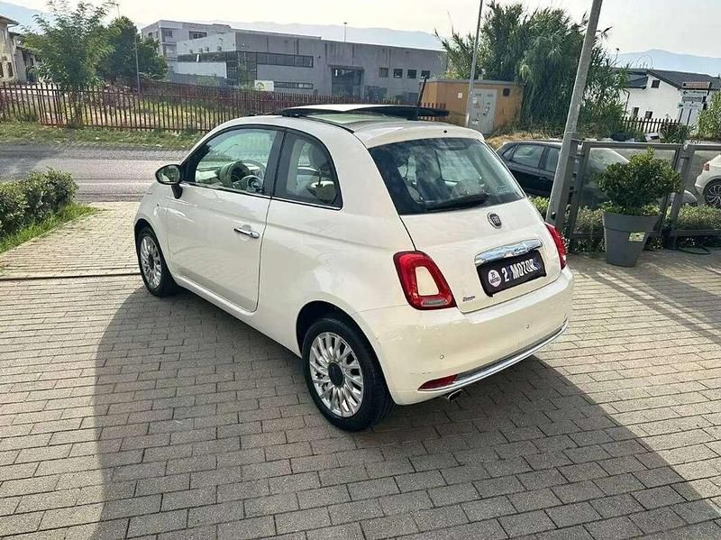 Usata Fiat 500 Lounge 95 CV (69 kW) 2016 Bianco Utilitaria