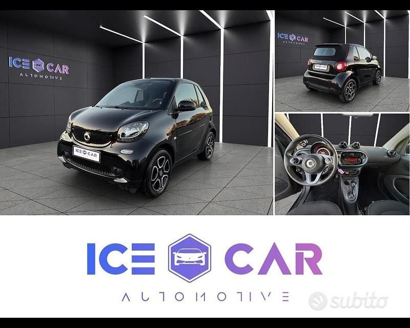 Nero Usata 2017 Smart ForTwo Cabrio Passion Cabrio | 13.480 € (Ottimo prezzo) - Immagine 1/4