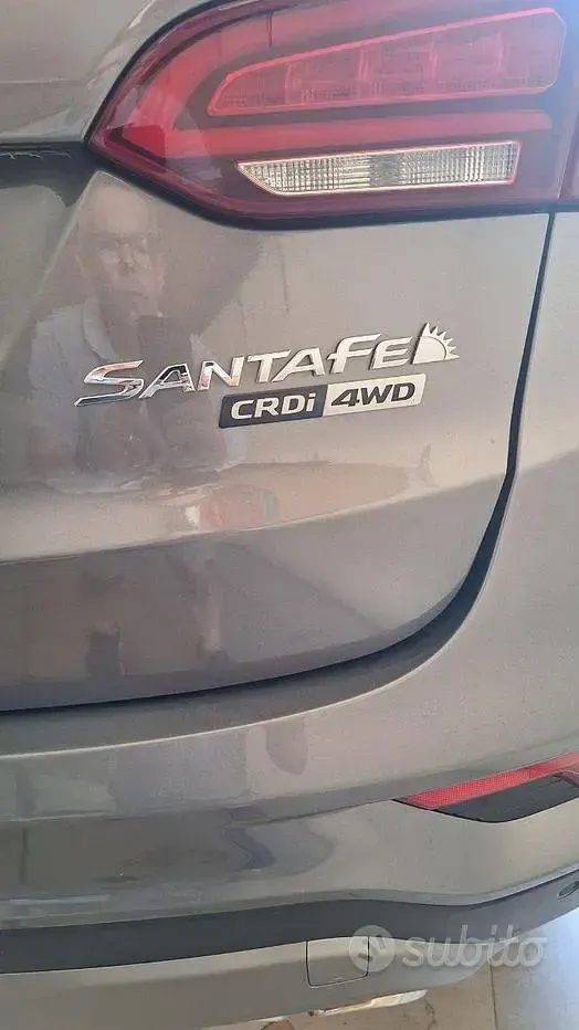 Usata Hyundai Santa Fe 150 CV (110 kW) 2016 Grigio SUV
