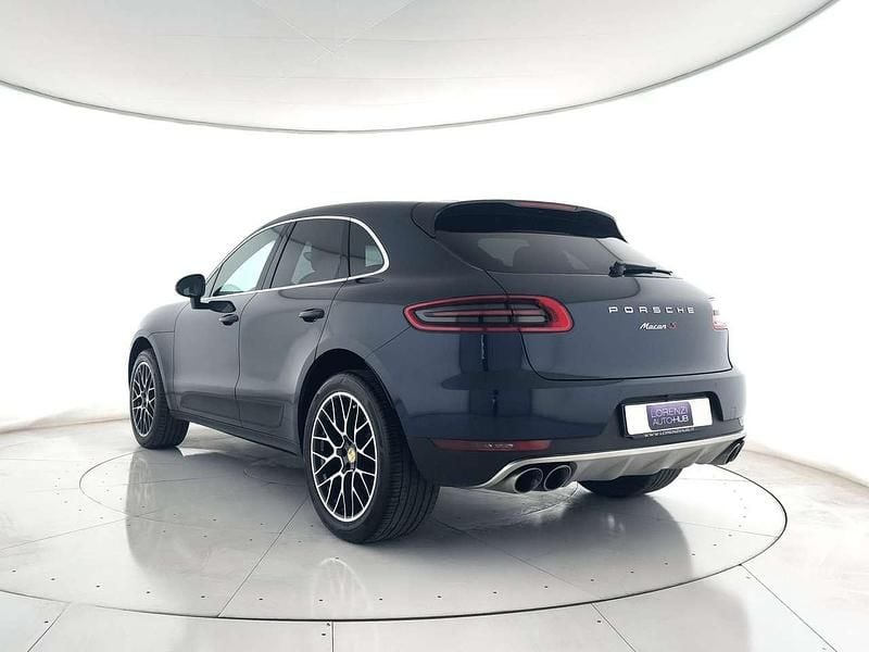 Usata Porsche Macan 250 CV (183 kW) 2015 Blu metallizzato SUV