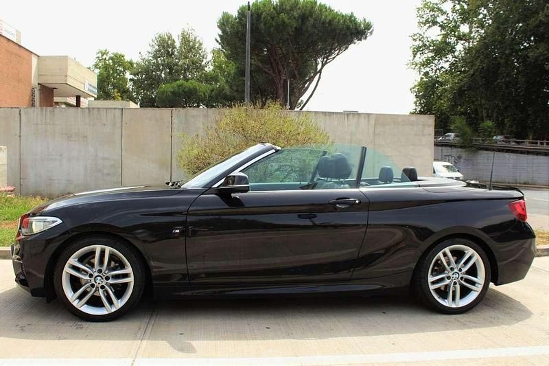 Usata BMW 218 M Sport 150 CV (110 kW) 2016 Nero Cabrio