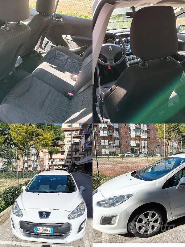 Usata Peugeot 308 SW Business-Line 93 CV (68 kW) 2013 Bianco Station wagon