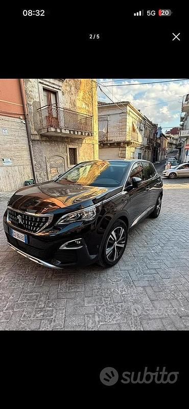 Usata Peugeot 3008 Business-Line 131 CV (96 kW) 2020 Nero SUV