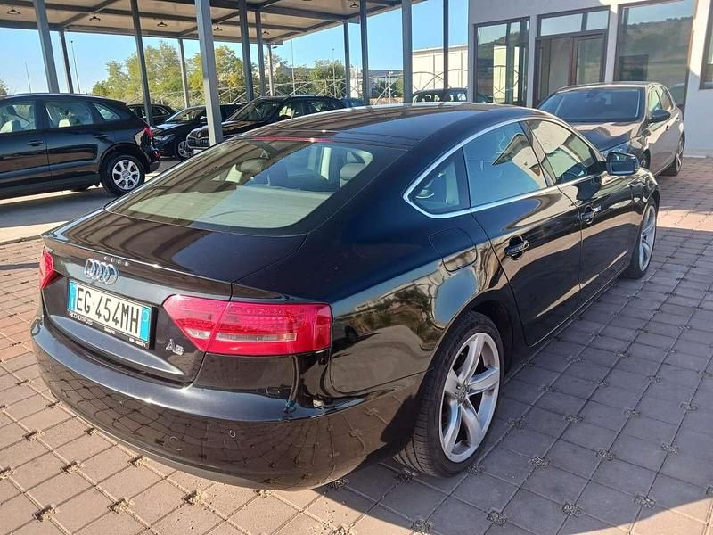 Usata Audi A5 Sportback Advanced 170 CV (125 kW) 2011 Nero Utilitaria