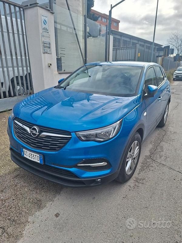Usata Opel Grandland X 131 CV (96 kW) 2021 Blu SUV