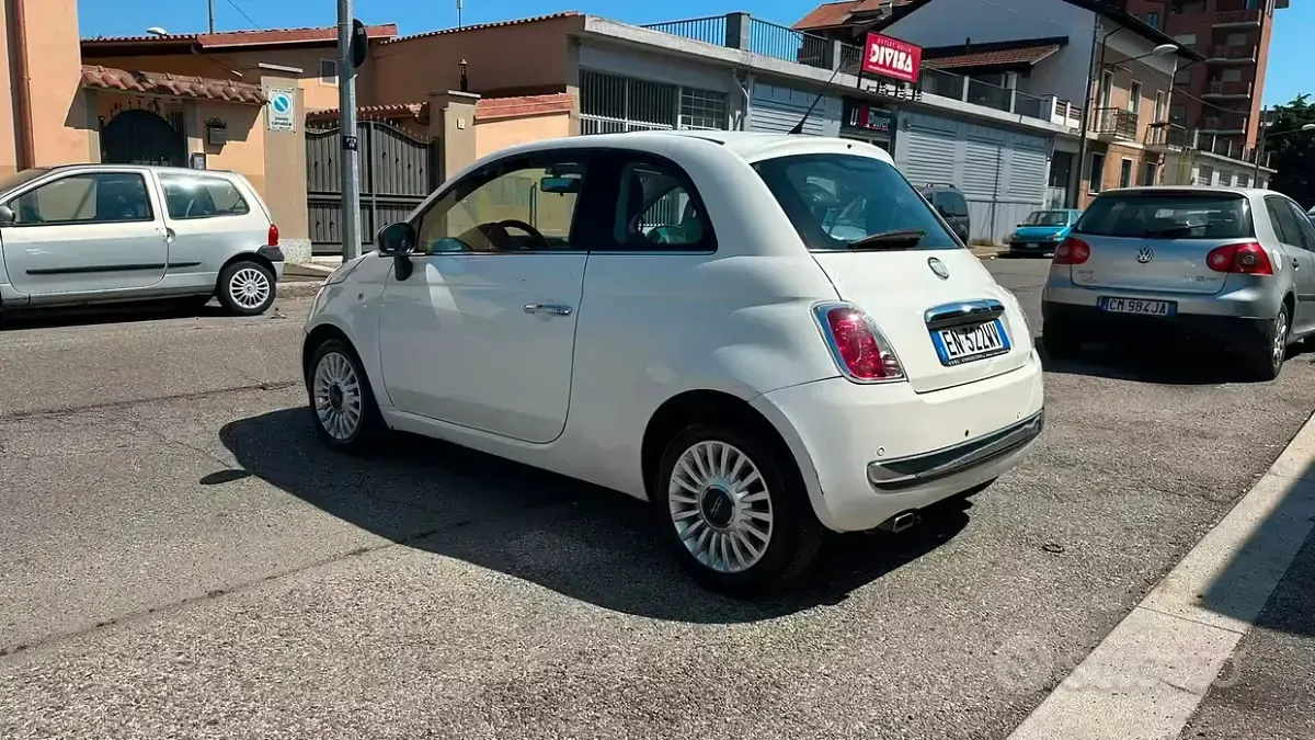 Usata Fiat 500 69 CV (50 kW) 2012 Bianco Berlina