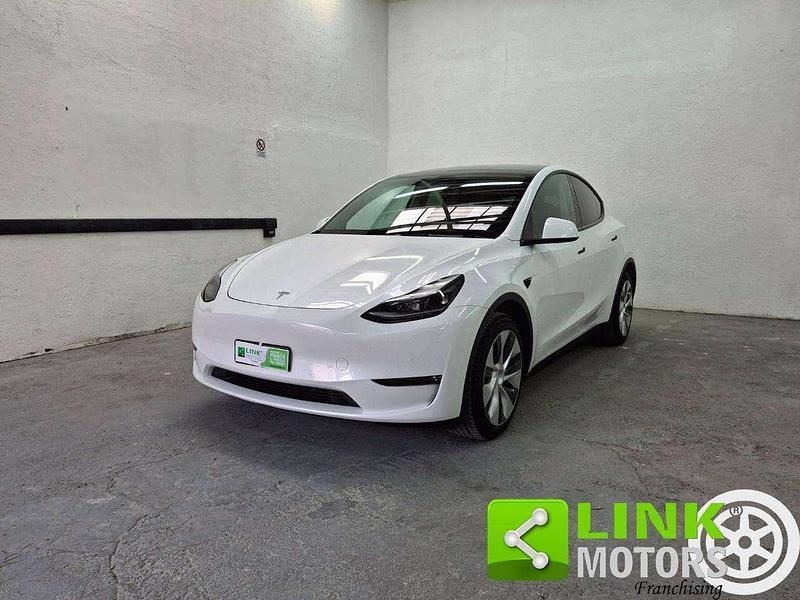 Bianco Usata 2021 Tesla Model Y Long Range AWD SUV | 31.500 € (Ottimo prezzo) - Immagine 1/4