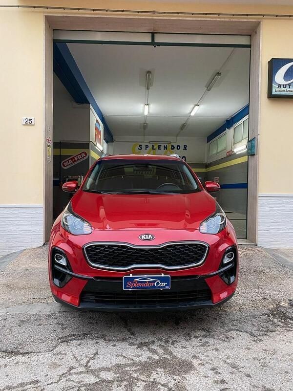 Usata Kia Sportage 136 CV (100 kW) 2019 Rosso SUV