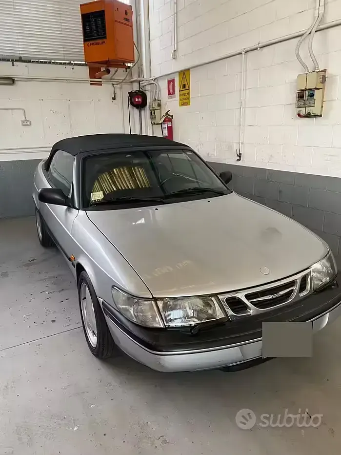Gebraucht Saab 900 Cabriolet 185 PS (136 kW) 1994 Grau Cabrio