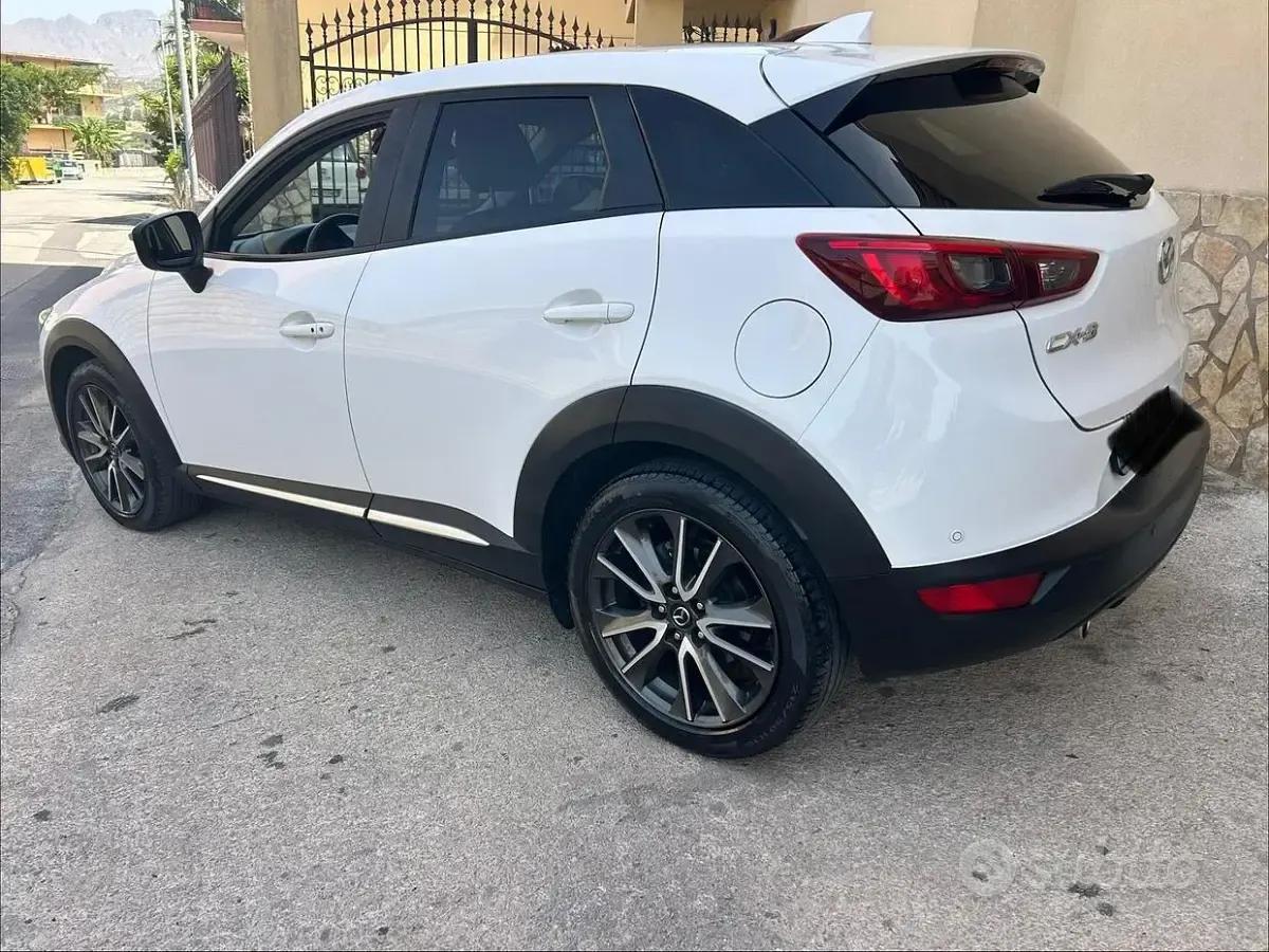 Usata Mazda CX-3 Exceed 105 CV (77 kW) 2016 Bianco SUV