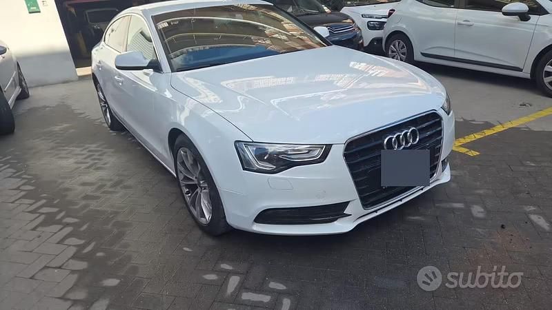 Usata Audi A5 Sportback 2014 Bianco Utilitaria