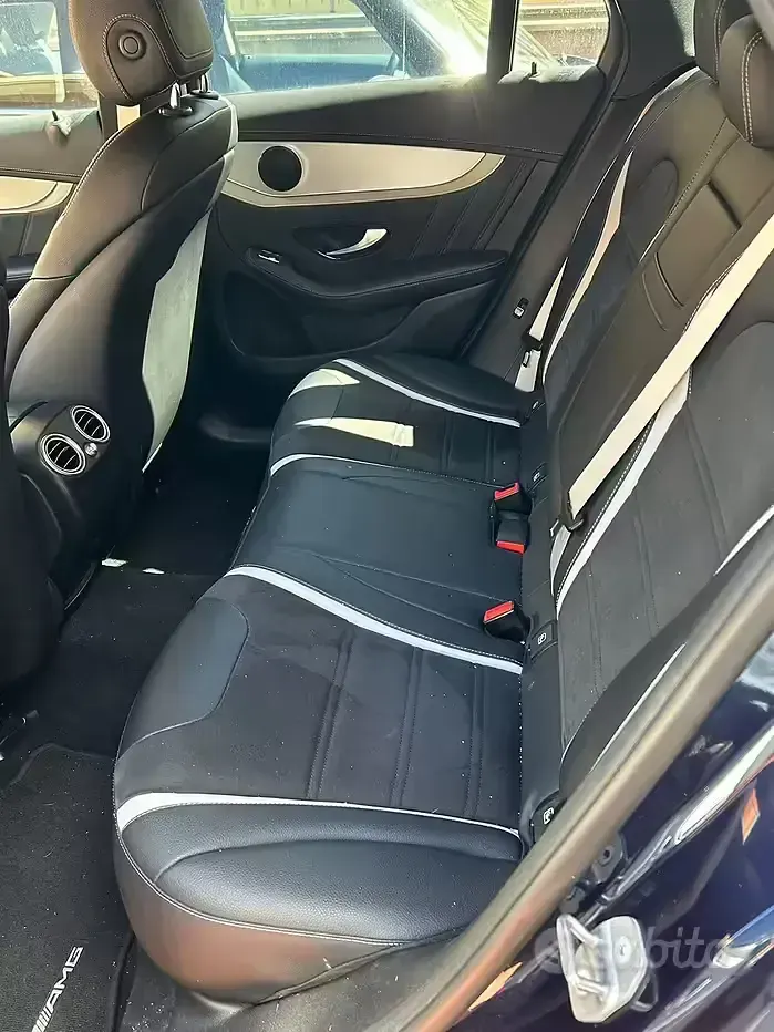 Occasion Mercedes GLC63 AMG AMG 476 ch (350 kW) 2018 Bleue SUV