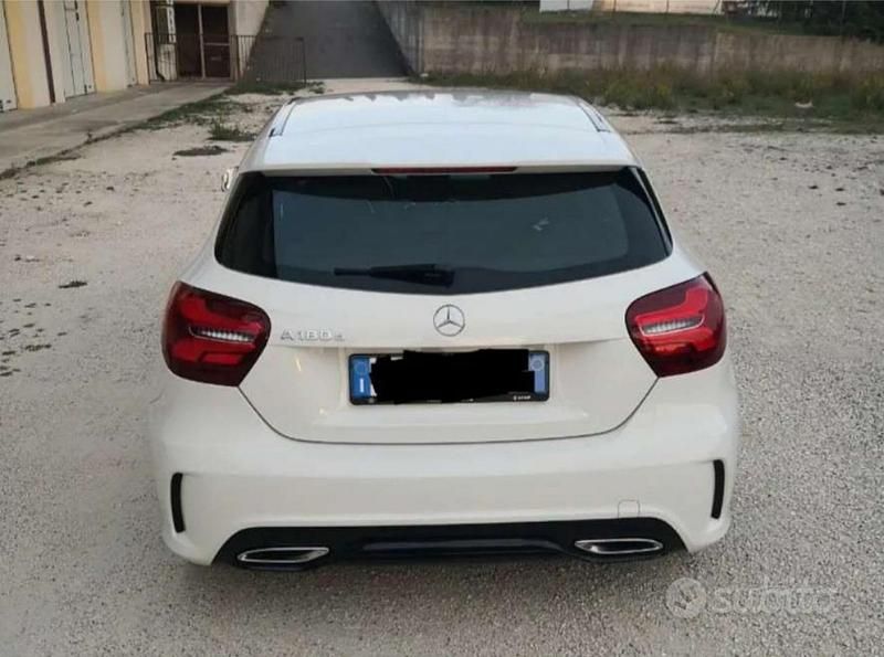 Usata Mercedes A180 Premium 109 CV (80 kW) 2018 Bianco Berlina