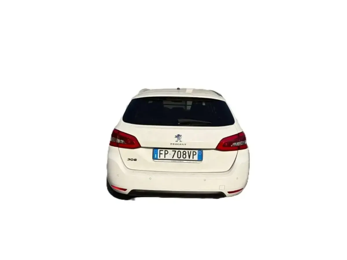 Usata Peugeot 308 Allure 131 CV (96 kW) 2018 Bianco Berlina