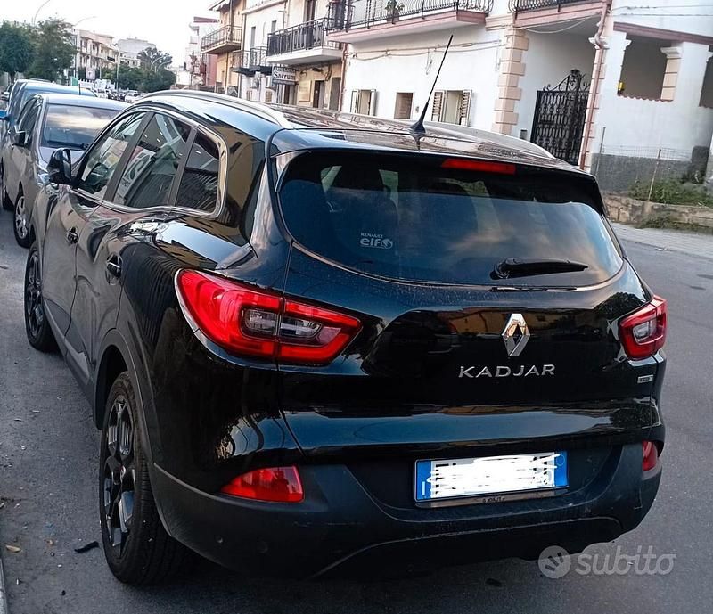 Usata Renault Kadjar 110 CV (80 kW) 2017 Nero SUV