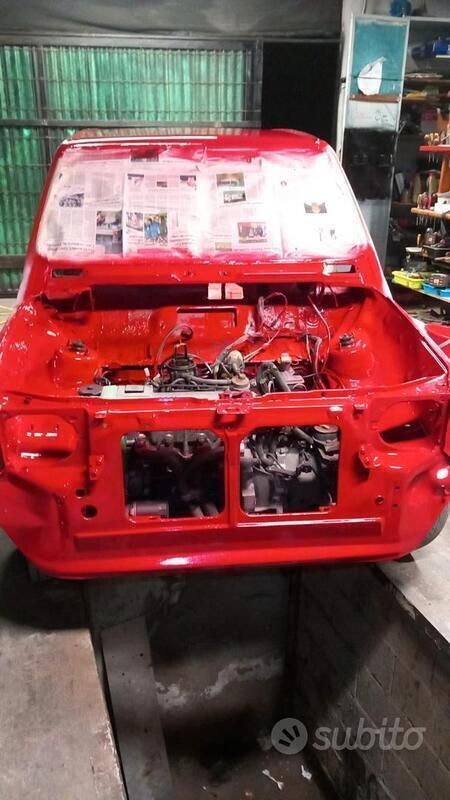 Usata Fiat Panda 34 CV (25 kW) 1993 Rosso Utilitaria